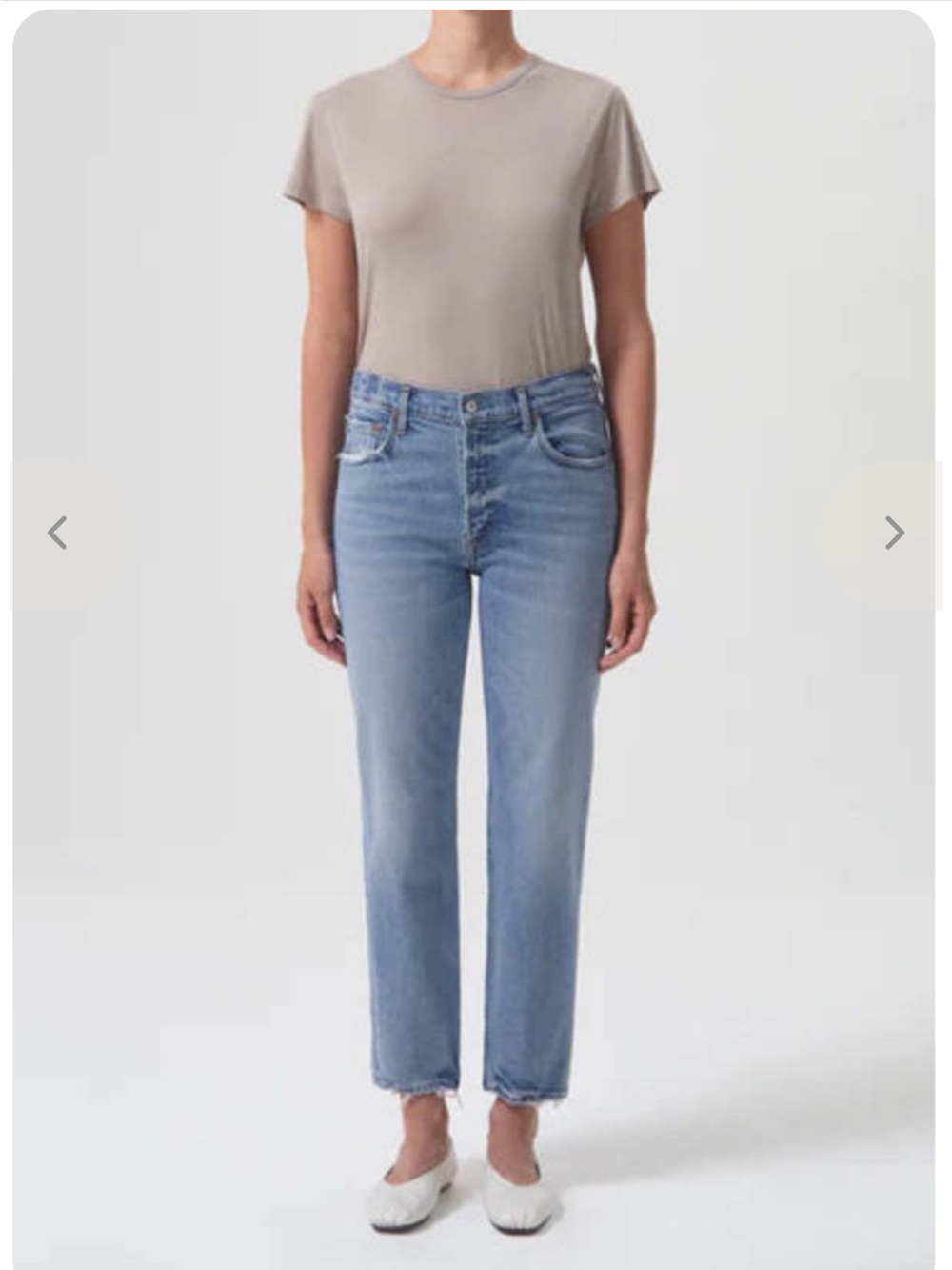 Agolde KYE MID RISE STRAIGHT JEANS